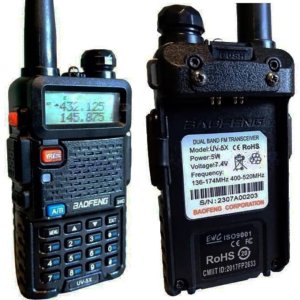 Radiotelefon Baofeng UV-5X dualband VHF UHF 3