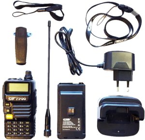 Radiotelefon VHF UHF CRT-FP-00 dual band 4