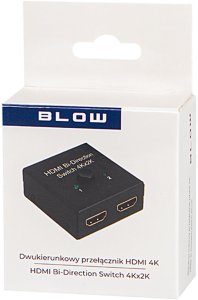 Rozgałęźnik SWITCH HDMI 2x1 SPLITER 1x2 4K 2