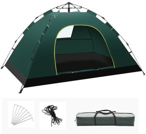 Namiot kempingowy składany 2-3 osobowy 200x140x115cm BAL12ZIE 4