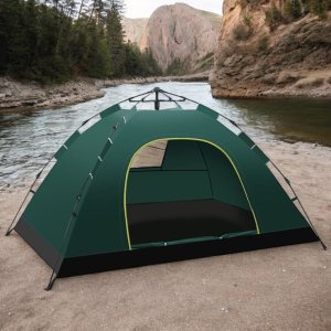 Namiot kempingowy składany 2-3 osobowy 200x140x115cm BAL12ZIE 9