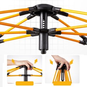 Namiot kempingowy składany 2-3 osobowy 200x140x115cm BAL12K 6