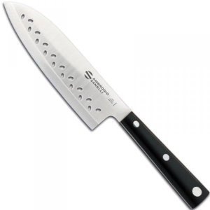 Hendi Nóż szefa kuchni Santoku ze szlifem kulowym dł. 160 mm HASAKI 2