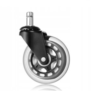 Kółka do Fotela Kauczukowe Gumowe 5 SZTUK KOL01 2