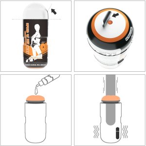 MASTURBATOR SEX IN A CAN ANUS LOTUS TUNNEL - VIBRATING 5