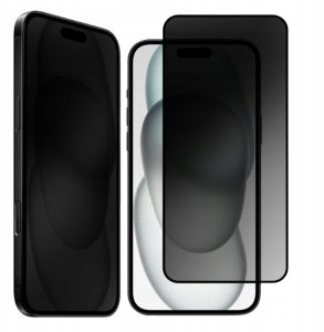 TELTECH PREMIUM SZKŁO HARTOWANE PRIVACY ZACIEMNIAJĄCE IPHONE 16 PRO MAX 1