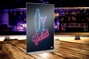 Signage PremiumPlus Acrylic Desk A5 5