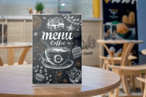 Signage PremiumPlus Acrylic Desk A5 7