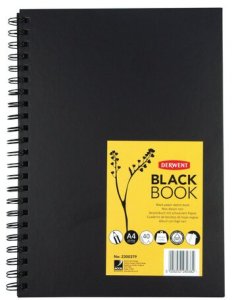 Szkicownik Derwent Black Book A4 1