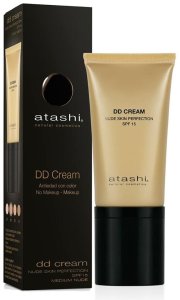 Ochrona przeciwsłoneczna z kolorem Atashi PT0905ES0007 średni Spf 15 50 ml DD Krem 1