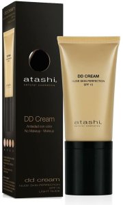 Ochrona przeciwsłoneczna z kolorem Atashi Celullar Cosmetic Dd Jasne Spf 15 50 ml DD Krem 1