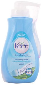 Krem do Depilacji Ciała Veet Skóra wrażliwa Aloe Vera (400 ml) 1