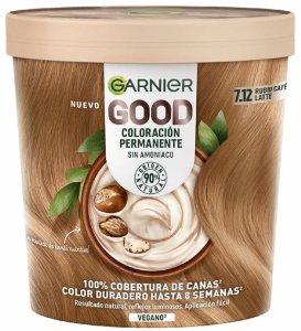 Trwała Koloryzacja Garnier Good Caf Latte Blond N 7.12 (1 Sztuk) 1
