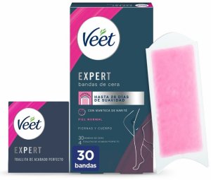 Plastry do Depilacji Ciała Veet Expert (30 Sztuk) 1