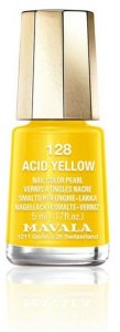 Lakier do paznokci Nail Color Mavala Nail Color 128-acid yellow 5 ml 1