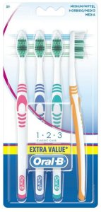 Szczoteczka do Zębów Oral-B Shiny Clean średni 1
