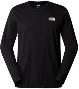 Bluza The North Face M L/S Simple Dome Tee męska : Kolor - Czarny, Rozmiar - M 1