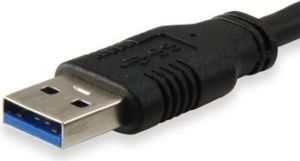 Kabel USB Equip USB-A - USB-B 2 m Czarny (128397) 2