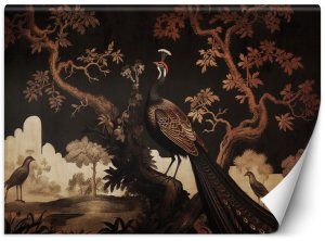 Fototapeta, Orientalny paw na drzewie - 400x280 1
