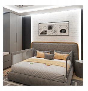 Barierka Ochronna Do Łóżka Tulano 195X65 Cm 3