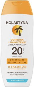 KOLASTYNA Ochrona i nawilżenie Emulsja do opalania SPF 20 200 ml 1