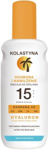 KOLASTYNA Ochrona i nawilżenie Emulsja do opalania w sprayu SPF15+ 200 ml 1