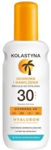 KOLASTYNA Ochrona i nawilżenie Emulsja do opalania w sprayu SPF30 200 ml 1