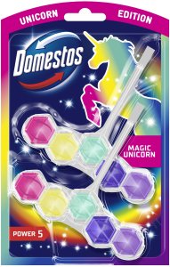 DOMESTOS Magic Unicorn Power 5 Kostka do WC 2 x 50 g 2
