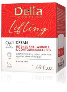 Delia Lifting Modelująco-przeciwzmarszczkowy krem na dzień i na noc 50ml 1
