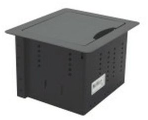Organizator Kabli Kramer TBUS-1N Czarny Aluminium 1