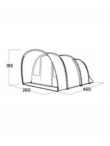 Easy Camp Tent | Skarvan 4 | 4 person(s) | Blue 6