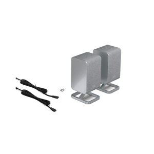 Sharp | 2.0.2 Wireless Rear Surround Speakers | HT-SPR52021(SL) | 200 W | Silver | Wireless connection 3