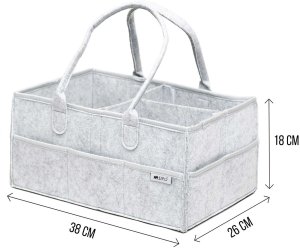 SIPO-OF001 ORGANIZER NA PIELUSZKI I       AKCESORIA SZARY 2