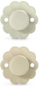 Suavinex SUAVINEX - 308405-SMOCZEK FIZJOLOGICZNY SX PRO SILIKONOWY 2SZT/0-6M/AQUA-WGRAY/WONDER 3