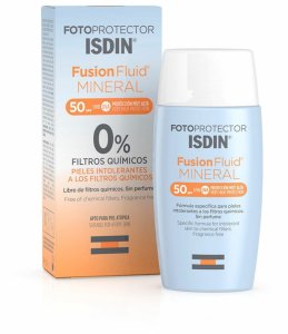 Krem Przeciwsłoneczny do Twarzy Isdin Fotoprotector Fusion Fluid Mineral SPF 50+ 50 ml 1