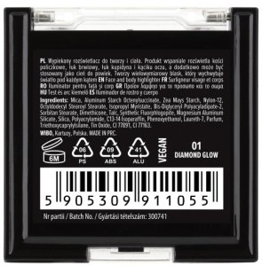 WIBO_Blondie Baked Highlighter &amp; Eyeshadow rozświetlacz i cień do powiek 1 4g 2