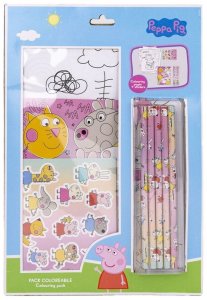 Zestaw Papeterii Peppa Pig Różowy 1