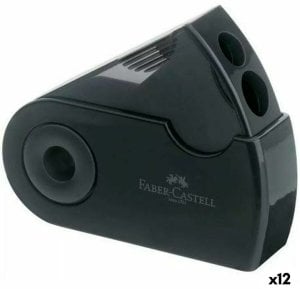 Temperówka Faber-Castell Czarny (12 Sztuk) 1