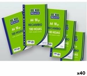 Notes z Nadrukiem Extra biel A4 100 Kartki (40 Sztuk) 1
