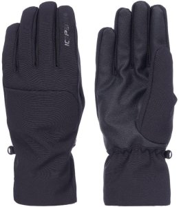 Icepeak softshell pirštinės HALLSTADT, juodos 1