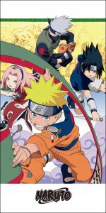 Jerry Fabrics rankšluostis Naruto, 70x140 cm 1