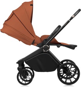 Universalus vežimėlis Lionelo Mika Plus 3in1, brown rust 3