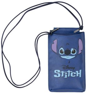 Torebka na telefon komórkowy Stitch Niebieski 10 X 18 X 1 CM 1