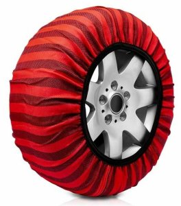 Łańcuchy Śniegowe na Opony Samochodowe OCC Motorsport Classic T74 Materiałowy 1