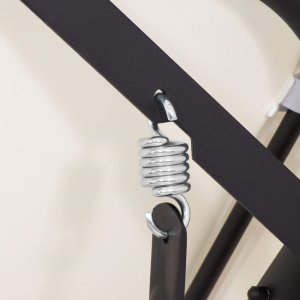 Huśtawka ogrodowa z daszkiem 4-osobowa kremowa UNIWERSALNY 14