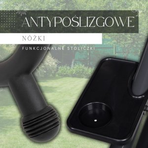 Huśtawka ogrodowa z daszkiem 4-osobowa kremowa UNIWERSALNY 6