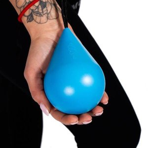 Hula hop z obciążeniem i masażerem odchudzające 24 wypustki niebieskie UNIWERSALNY 15