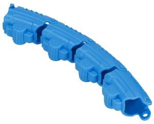 Hula hop z obciążeniem i masażerem odchudzające 24 wypustki niebieskie UNIWERSALNY 9