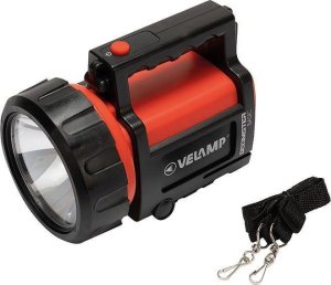 Reflektor ręczny LED, na baterię blokową 1