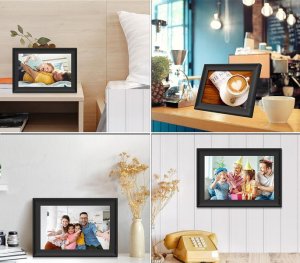 RAMKA CYFROWA NA ZDJĘCIA HD 10 CALI LED WIFI FOTORAMKA MUZYKA FILM PREZENT 13